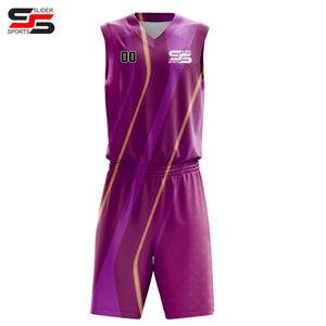 New Style Design <b>Men</b> Basketball Uniform Kit Custom Logo High Quality Sports Sublimation Basketball Uniform in Low Price - Product Image 5