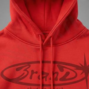 Sudadera con capucha extragrande personalizada y elegante para hombre, diseño vintage lavado con bolsillo frontal, cómoda sudadera con capucha personalizada para invierno. - Product Image 4