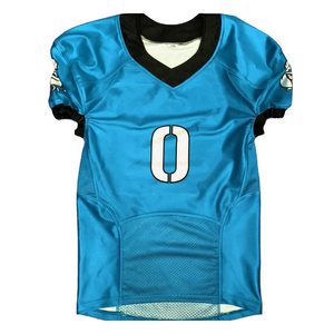 เสื้อซ้อมฟุตบอลอเมริกันแบบกำหนดเองเสื้อเจอร์ซี่ระบายอากาศได้ดีที่สุดพร้อมชื่อและจำนวนทีม - Product Image 6