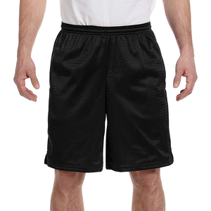 Pantalones cortos para hombre con bolsillo lateral hecho a medida de sublimación de malla de algodón 100% de poliéster de alta calidad al por mayor - Product Image 1