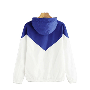 Veste à capuche avec poches sur mesure pour femmes, sweat-shirt à fermeture éclair, coupe-vent respirant et à séchage rapide, sur mesure, OEM - Product Image 5