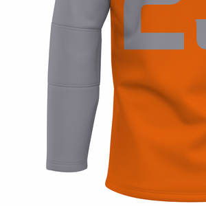 Maillot de hockey sur glace de haute qualité avec logo personnalisé, technique d'impression par sublimation uniforme OEM, sport en polyester haute visibilité - Product Image 4