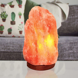 โคมไฟเกลือคริสตัลธรรมชาติหิมาลัยทำมือตกแต่งแบบพรีเมี่ยมโคมไฟกลางคืนงานฝีมือระดับพรีเมี่ยมสำหรับตกแต่งบ้าน - Product Image 4