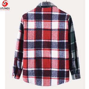 เสื้อเชิ้ตผ้าฟลานเนลคุณภาพสูงสำหรับผู้ชายจากผู้ผลิตในปากีสถาน คอตั้ง สำหรับฤดูใบไม้ร่วง สวมใส่สบาย ระบายอากาศได้ดี แห้งเร็ว ราคาประหยัด - Product Image 2