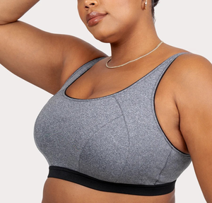 Soutien-gorge de sport haute performance pour femmes grandes tailles, fabriqué par OEM, pour la course à pied, le fitness, le yoga, respirant, pour l'entraînement - Product Image 1