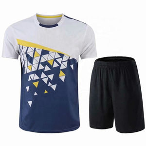 Top Fashion Arrival Wholesale <b>Tennis</b> Wear Uniform High Quality Custom Logo Badminton & <b>Tennis</b> Jersey - Product Image 1