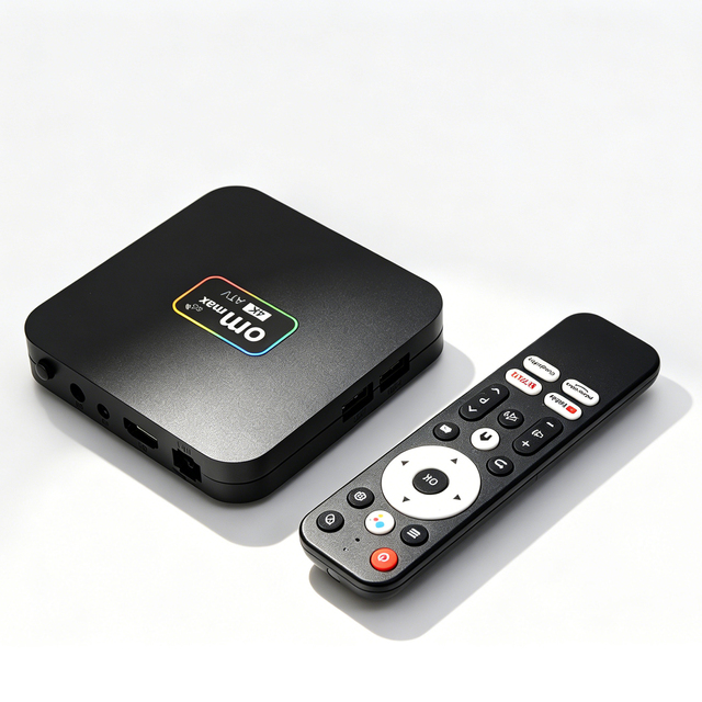 2026 Newest BOXPUT OM MAX 5G Amlogic S905L2 Android 9.0 Smart TV Box 2.4G/5G WiFi BT 4.0 Voice Remote Control 1080P Set Top Box