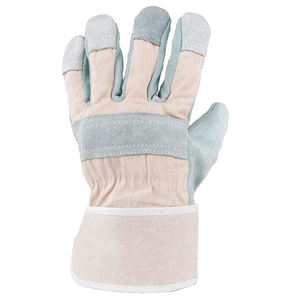 Gants de travail en cuir Doigts complets Sécurité Protection thermique Protection contre les coupures Gants à usage général - Product Image 4