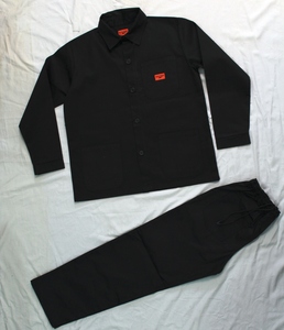 เสื้อแจ็กเก็ตผ้าแคนวาสสำหรับผู้ชาย, เสื้อแจ็กเก็ตผ้าแคนวาสผ้าฝ้ายออกแบบโลโก้ได้ตามต้องการเสื้อผ้าแนวสตรีทสวมใส่สบายๆใส่ง่าย2024 - Product Image 6