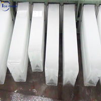 Máquina de Hielo en Bloques de Enfriamiento Directo Industrial a Gran Escala, 10000 kg/24 h, Máquina de Hielo en Bloques de Salmuera de Alta Capacidad, Motor de Ahorro de Energía