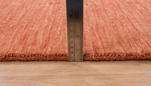 Burnt Orange Gabbeh <b>Rug</b> Minimal Tribal Wool Area <b>Rug</b> <b>Boho</b> Terracotta Home Decor Large Floor Carpet 3020 - Product Image 6
