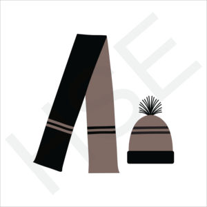 ชุดหมวกและผ้าพันคอแฟชั่นหลากสีสำหรับฤดูหนาวสำหรับผู้ชายและผู้หญิง - Product Image 3