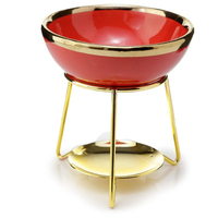 Récipient en étain pour bougie artisanale Design simple bocaux polis or navire avec métal de haute qualité pour la décoration de la maison et des fêtes