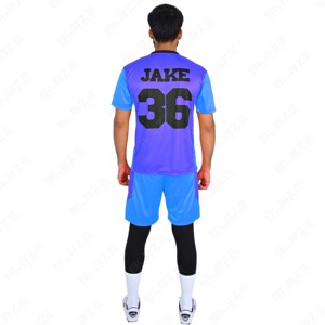 Conjuntos de fútbol OEM, ropa de fútbol por sublimación para camisetas de fútbol de práctica para hombres, ropa deportiva de fútbol, camiseta de fútbol - Product Image 3