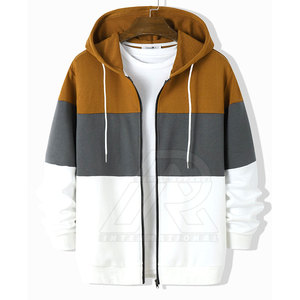 Style décontracté entièrement personnalisé pour hommes, sweats à capuche zippés, nouveauté, sweats à capuche zippés confortables pour hommes - Product Image 1