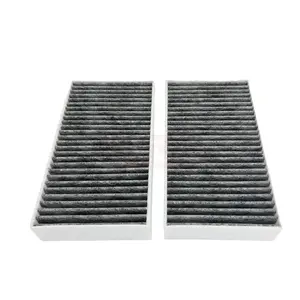 Juego de <span class=keywords><strong>campana</strong></span> <span class=keywords><strong>extractora</strong></span> de cocina para eliminación de olores, carbón activado, cáscara de coco, filtro de tela de carbono plisado - Product Image 1