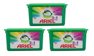 Dosettes de détergent Ariel 3 en 1 pour un nettoyage du linge efficace et sans tracas - Product Image 2