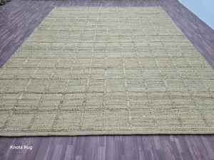 พรมปอกระเจา10X14ทำด้วยมือขนาด8x10 12X15 9x12ขนาดสำหรับห้องนั่งเล่น - Product Image 3