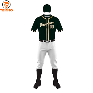 Uniformes de béisbol con logotipo personalizado 2025, gran oferta, diseño de etiqueta privada, conjuntos con servicio OEM, uniformes de béisbol personalizados de estilo - Product Image 1