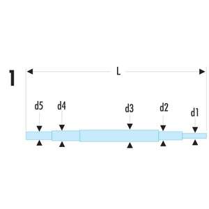 แท่งเหล็ก Facom สำหรับประแจ 91A 92A 97-สินค้าคุณภาพสูง - Product Image 2