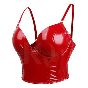 Sujetador de Cuero para Mujer Tallas Grandes, Estilo Atrevido, con Gran Soporte, Diseño Transpirable y Ligero, Logotipo Frontal, Ideal para Yoga, Ajuste Seguro - Product Image 3