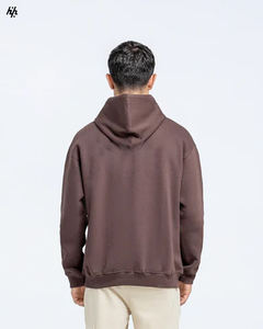 Jersey liso de gran tamaño para hombre, sudaderas con capucha de algodón térmico de calidad superior, sudadera ultrasuave, transpirable y cálida fabricada por HP - Product Image 5