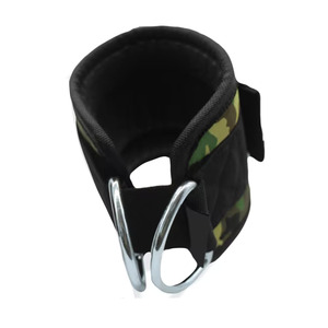 Gran oferta, correas de tobillo de alta calidad para hacer ejercicio, correas de tobillo de Material PU para gimnasio con máquinas de Cable, compatible con logotipo personalizado - Product Image 4