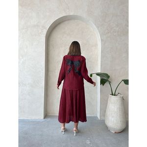 Blusas Plisadas para Mujer con Detalle de Lazo en la Espalda - Camisas al por Mayor - Product Image 1