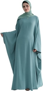 Nouvel arrivage Robe abaya de luxe grande taille pour femmes Vêtements islamiques de haute qualité Respirant Léger pour l'extérieur Évasé - Product Image 5