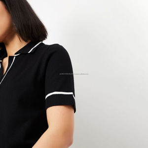 Camiseta de Polo de Golf para Mujer Fit2Fight, Corte Entallado, Ropa de Fabricante, Logotipo Bordado, Ropa de Golf, Camisetas de Polo para Mujer - Product Image 6