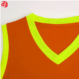 BSCI superventas pantalones cortos de baloncesto de verano ropa deportiva sin mangas de secado rápido conjuntos de uniformes impresos - Product Image 4