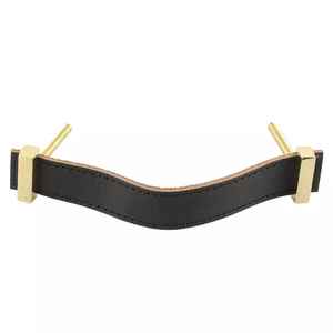 Poignées de tiroir en cuir imperméable faites à la main de luxe, style élégant et naturel, pour armoires, meubles et décoration - Product Image 6