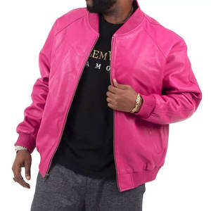 Logotipo personalizado de alta calidad de moda Casual algodón polar hombres Collage Varsity chaqueta de lana cuerpo de cuero mangas hombres Varsity chaquetas - Product Image 2