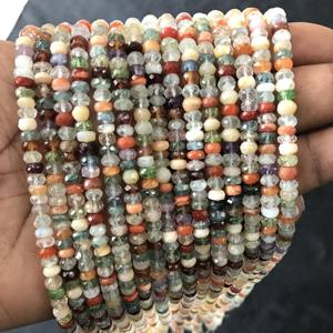 100% Natural IGI Certified AA Grade Multi Disco Rondelle Plain <b>Stone</b> <b>Beads</b> 5-5.5mm-5.5-6.5mm Multi Coluer Multi Fire Vivaaz Gems - Product Image 4