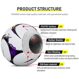 Balón de Fútbol de Alta Calidad a Buen Precio, Suministro de Fábrica, Balones de Fútbol Personalizados, Balones de Fútbol para Academias, Nuevo Diseño 2026 Trionda - Product Image 4