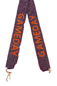 Correa de Bolso Personalizada con Cuentas, Correa de Bolso Cruzada para la Universidad, Correas con Cuentas Personalizadas, Correas para el Día del Partido, Correa para Bolso Transparente - Product Image 5