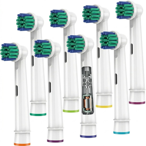 Recambios de cabezales de cepillo de dientes redondos Kinetic Power Stain Buster, genéricos para cepillos eléctricos Oral Bs, venta al por mayor, fábrica OEM - Product Image 1