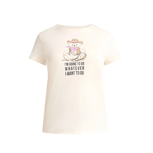 T-shirts pour femmes de qualité d'exportation, dernier design, élégants, décontractés, coupe ajustée, imprimés, col rond, grande taille, respirants, personnalisables - Product Image 3