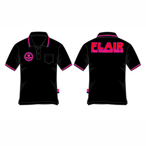 Gran oferta de algodón 100% para hombre, camiseta Polo personalizada de buena calidad, Color sólido, estilo informal, patrón, 180g, tela, peso frontal - Product Image 5