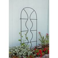Treillis de jardin moderne en aluminium, finition thermolaquée, tailles personnalisables, support durable pour plantes grimpantes et fleurissantes, décoration de mariage