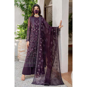 Vestido de Novia de Lujo Flossie Naqsh, Moderno y Elegante, Estilo Princesa, Línea A, Cintura Ajustada, para Madres de Novias, Vol-14 Safeera-S-1409-TC-1584 - Product Image 1