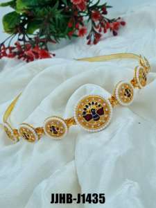 Premium Rajputi bandeau de cheveux bijoux de mode pour les femmes mariée mariage fête Festival concepteur à la main ethnique gros exportateur - Product Image 6