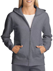 Sudadera con Capucha de Forro Polar Fino para Mujer, Manga Larga, Estampada, 100% Algodón Ecológico, Decoración Frontal, Talla Grande - Product Image 6