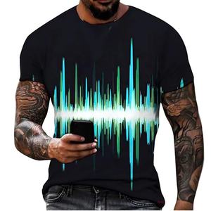 Camiseta de algodón con estampado de estrellas Hell, camiseta Vintage para hombre, camisa de marca de gran tamaño, camisa de diseño en blanco - Product Image 3