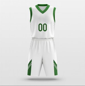Conjunto de Uniforme de Baloncesto Personalizable Hecho en Pakistán para Hombre, 100% Poliéster Transpirable y Ecológico, Camiseta de Equipo y Pantalones Cortos Sublimados - Product Image 1