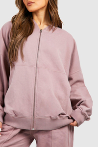 OEM/ODM 100% algodón Casual sólido mujer chándal Regular Fit hombro caído cordón Sudadera con capucha pantalones acampanados personalizado 2 - Product Image 6