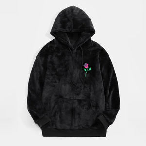 Nouveaux sweats à capuche imprimés en 3D de luxe Sweat à capuche Sherpa noir 3D en coton de meilleure qualité Sweats à capuche personnalisés et lourds pour hommes - Product Image 1