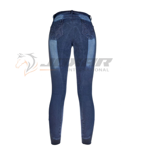 Collants d'équitation pour femmes Matériau durable à séchage rapide Confortable Taille haute Siège intégral Silicone Grip Vêtements équestres à vendre - Product Image 2