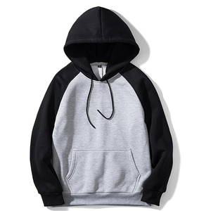 Venta al por mayor nuevo peso pesado vintage desgastado Sudadera con capucha de los hombres pesados sueltos lavados sudaderas con capucha en blanco unisex - Product Image 6