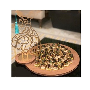 Ensemble de 2 serveurs à bonbons en métal au design unique avec support, différentes tailles, serveurs à chocolats pour les meilleures ventes - Product Image 5